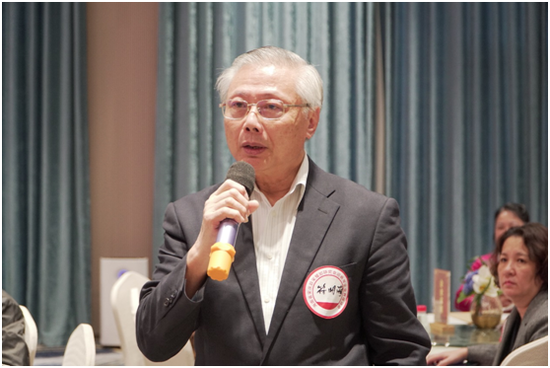 日本海南总商会会长、海口栗之树日本料理餐厅董事长符明潮。符敦孝摄